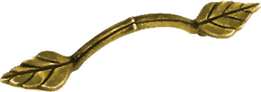 (5 Pack) 3 inch Windsor Leaf Design Pull Antique English