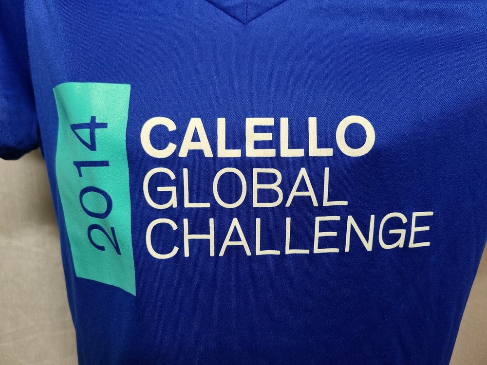 2014 Calello Global Challenge Womens Small Blue Jersey
