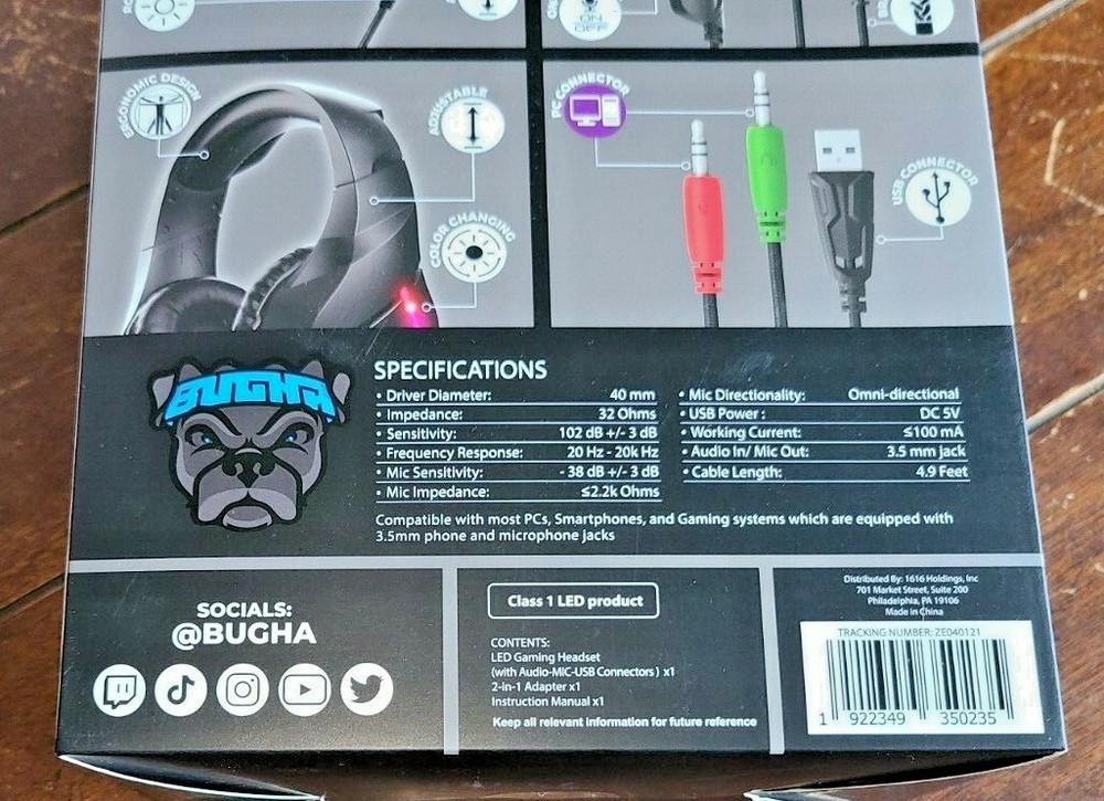 LED Gaming Microphone for PC (2020, Bugha) Free Shipping!