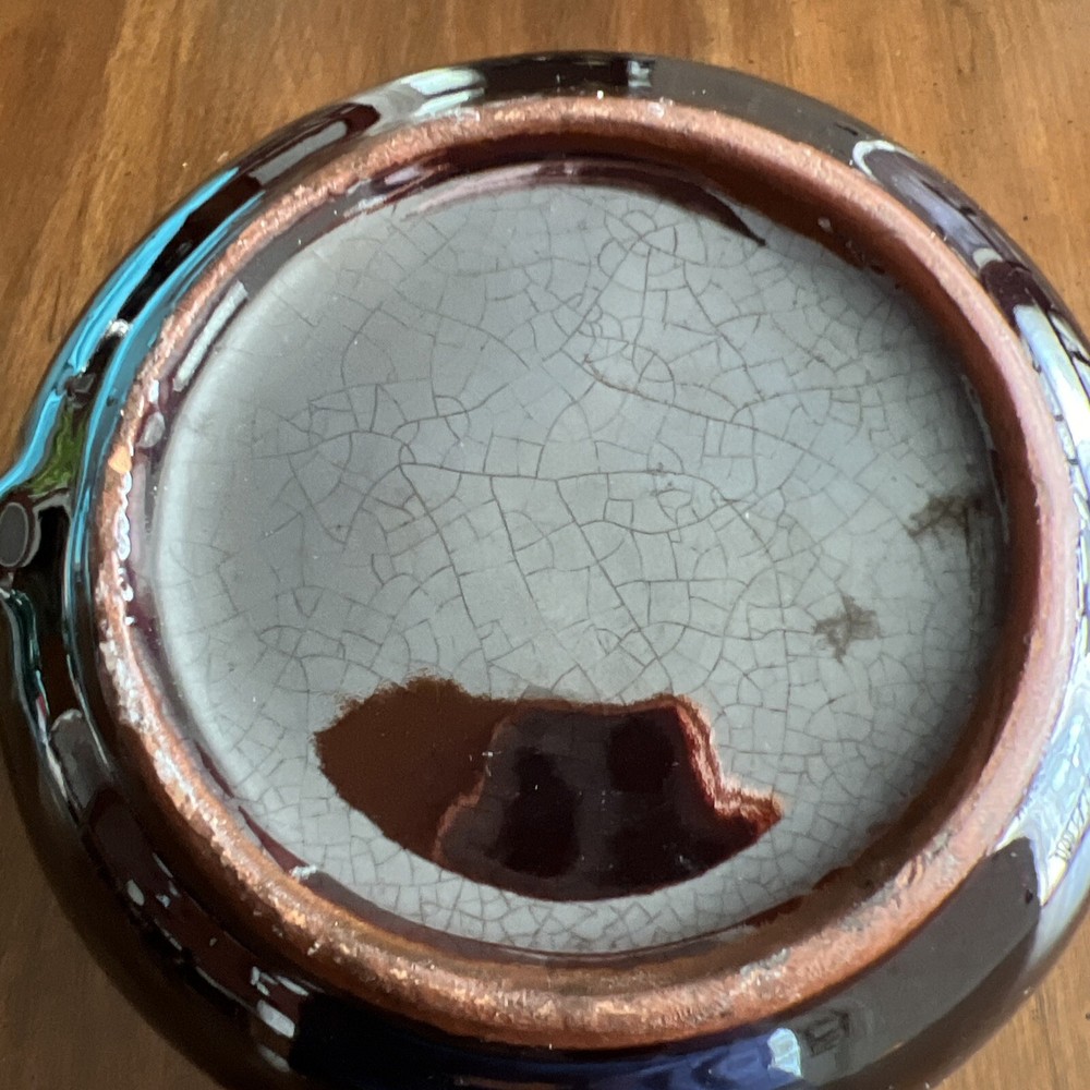 Very Rare Tiny Teapot; Vintage Lusterware; Charming!!