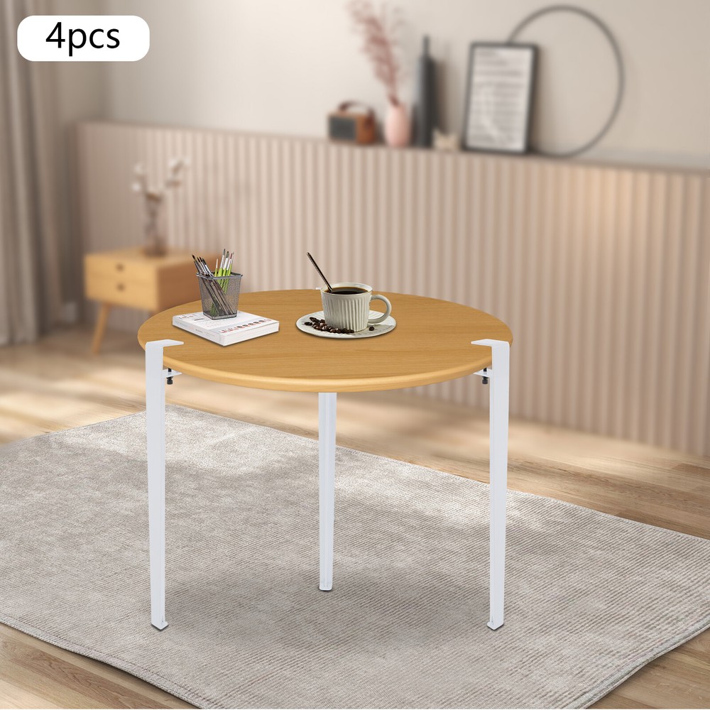 4pcs Adjustable Table Legs, Table Clamp Legs, F-shaped Table Legs White
