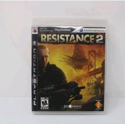 Resistance 2 (Sony PlayStation 3 Ps3 Authentic Replacement Case Only