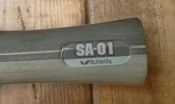 Butterfly SA01 Table Tennis Racket with Soft Case Lightly Used