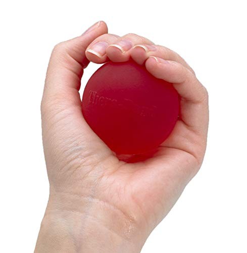 Hand Exerciser, Ball For Hand, Wrist, Finger, Forearm, New Version Red - Soft