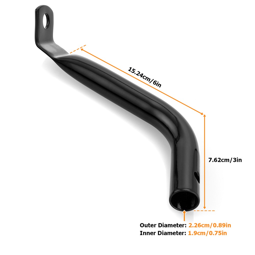Saddlebag Bar Guard Eliminator Support Bracket for Harley Davidson Touring 09-13
