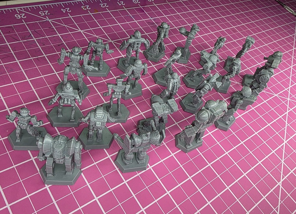 NEW RARE 2014 Battletech Mini - Dervish Base #14 - 35000BMech