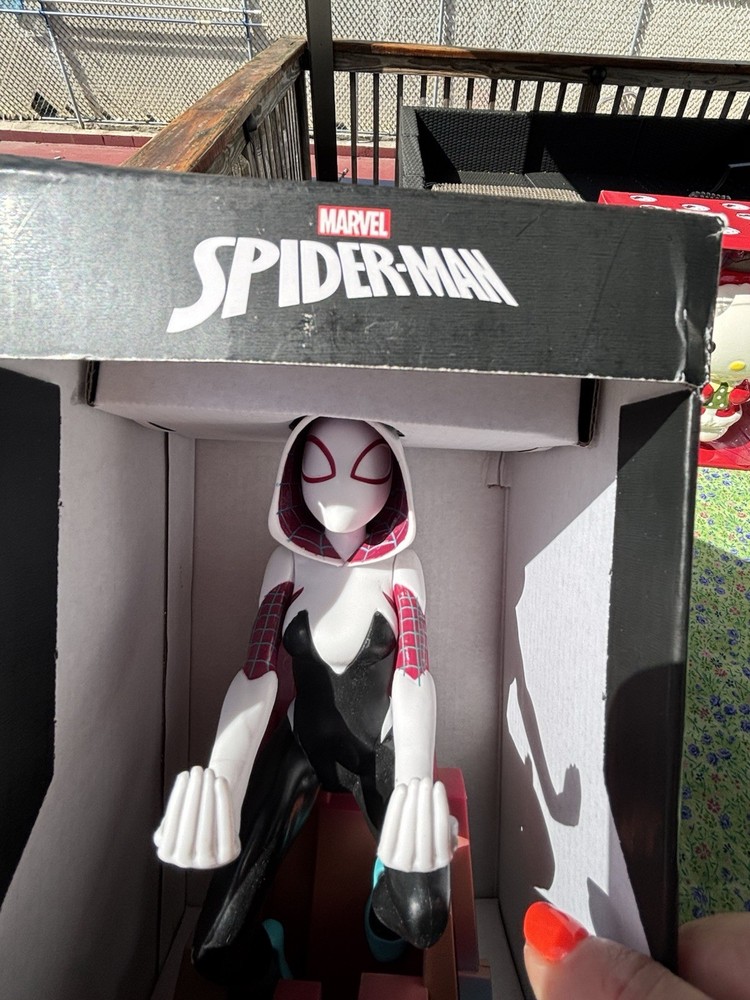 Marvel Spider-Man Ghost-Spider/Spider-Gwen Phone & Controller Holder, 8.5"