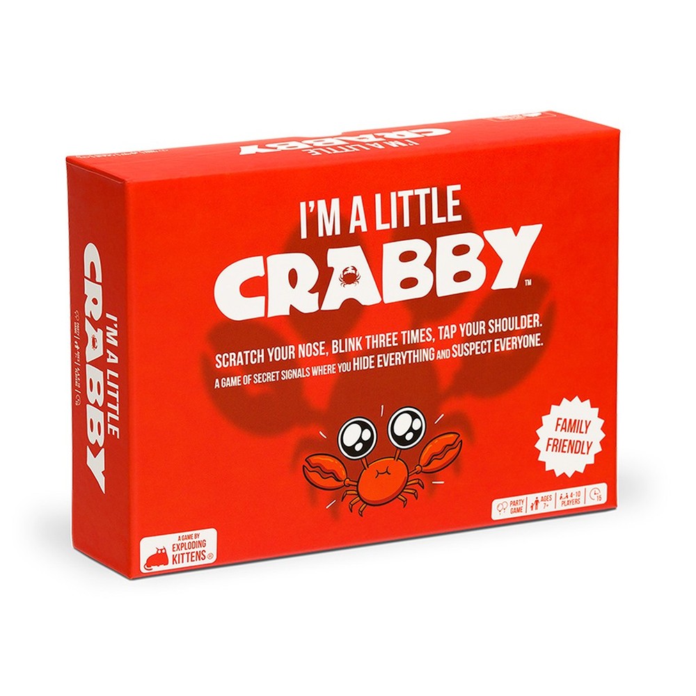 Exploding Kittens: I'm a Little Crabby - Party Card Game