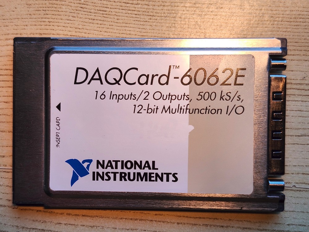 National Instruments DAQ Card-6062E