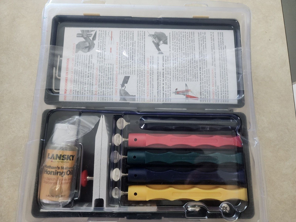 Lansky Deluxe 5-Stone Sharpening System