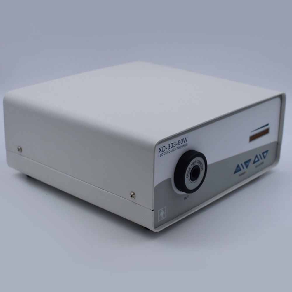 80W LED Medical Cold Light Source Endoscopy Cold Light Source for Inspection