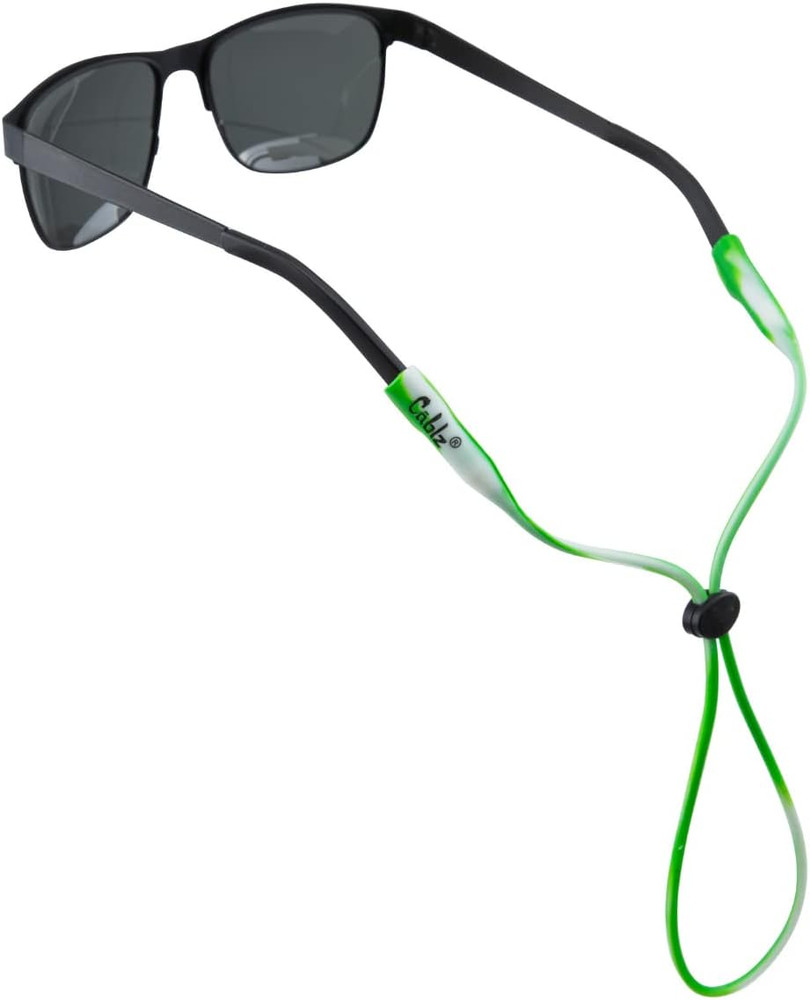 Silicone Lime Green & White 16 In