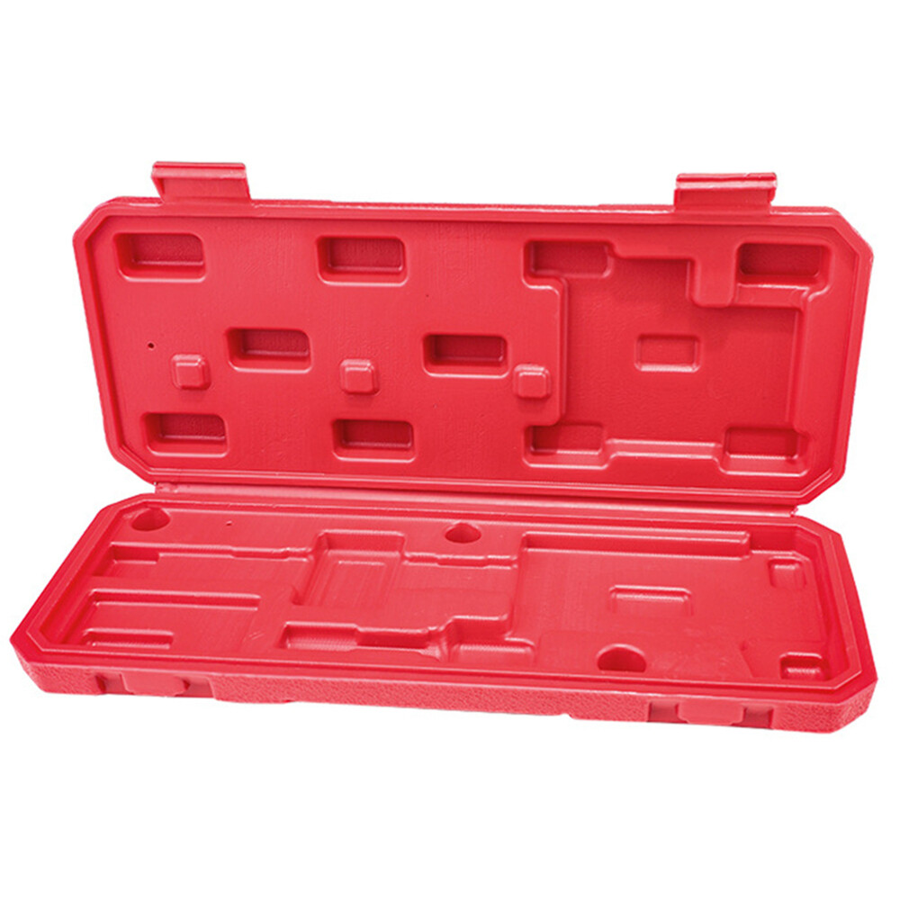Plastic Caliper Box - Red Portable Travel Case