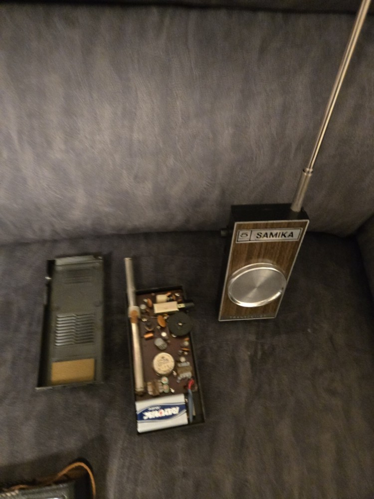 Samika Talkies 1960s Long Antenna 5 Transistor Rare