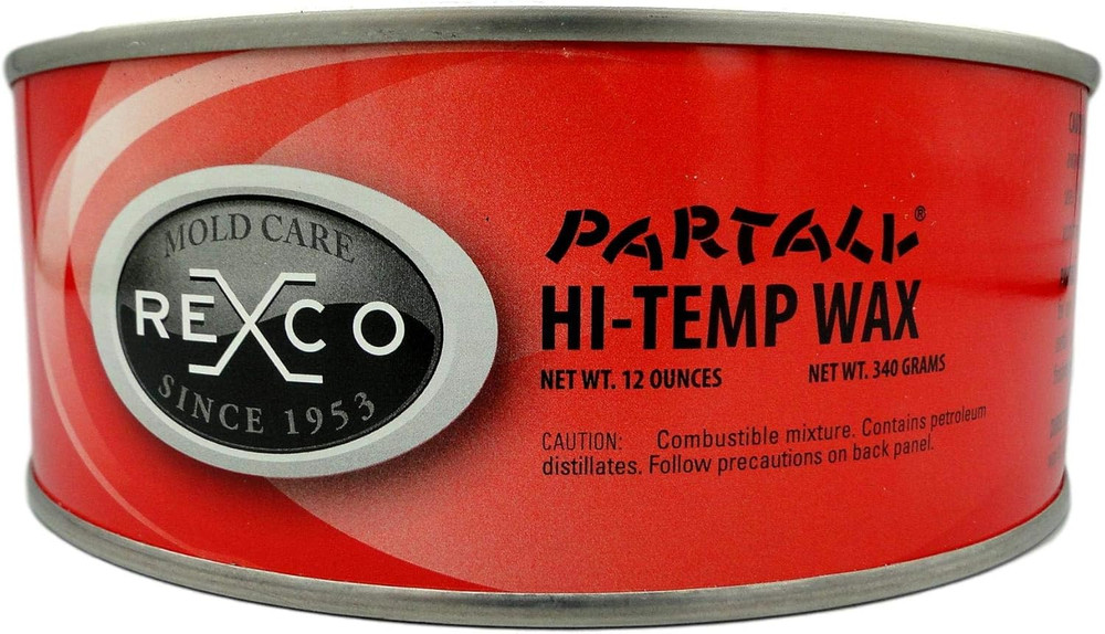 Partall Hi-Temp Mold Release Wax - 12Oz