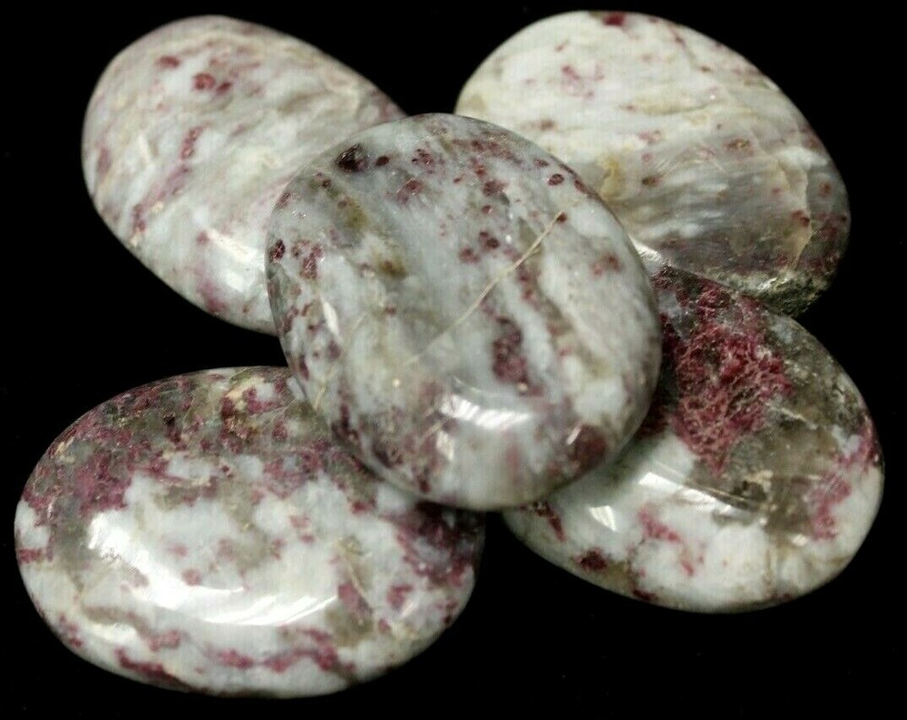RUBELLITE PALMSTONE ~ METAPHYSICAL HEALING CRYSTAL