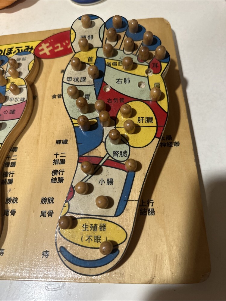 Foot Acupuncture Model. Vintage Piece. Missing Few Pieces.