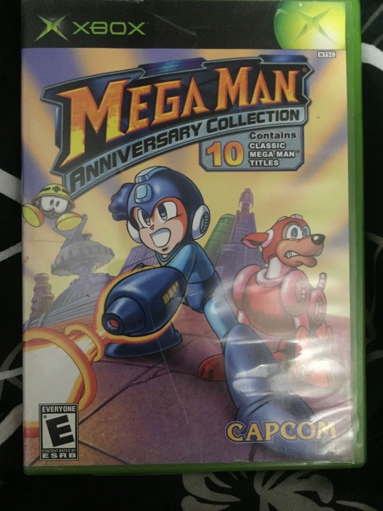 Xbox Case ONLY Mega Man Anniversary Collection