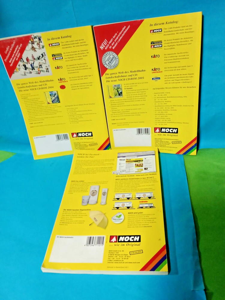 NOCH CATALOG 2004-2005-2012 X Plastics HO TRAINS