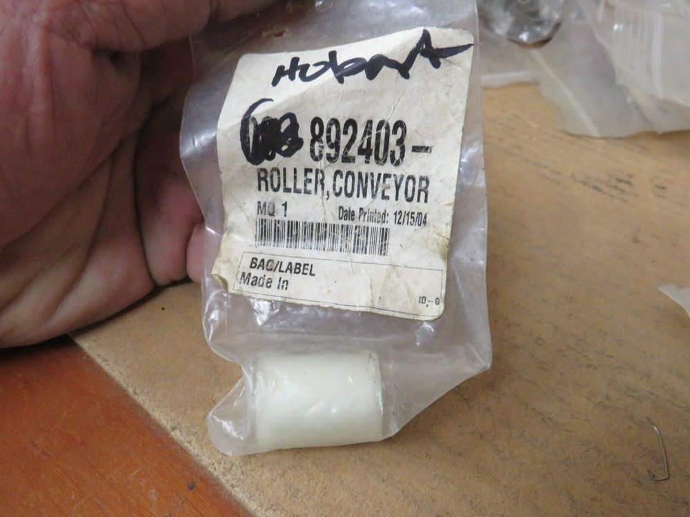 Hobart 00-892403 conveyor rollers roller individually packaged