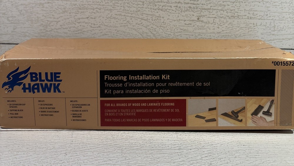 Blue Hawk Flooring Installation kit Tapping block, pull bar 30 expansion spacers