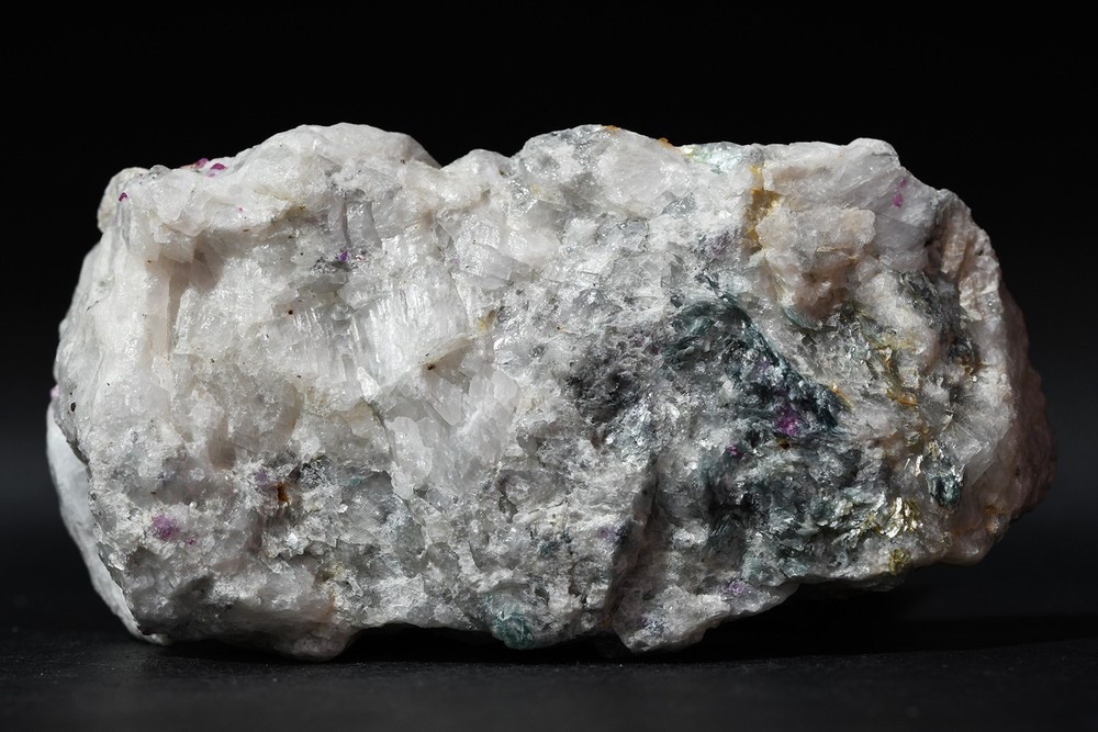 Fluorescent Ruby, Scapolite from China