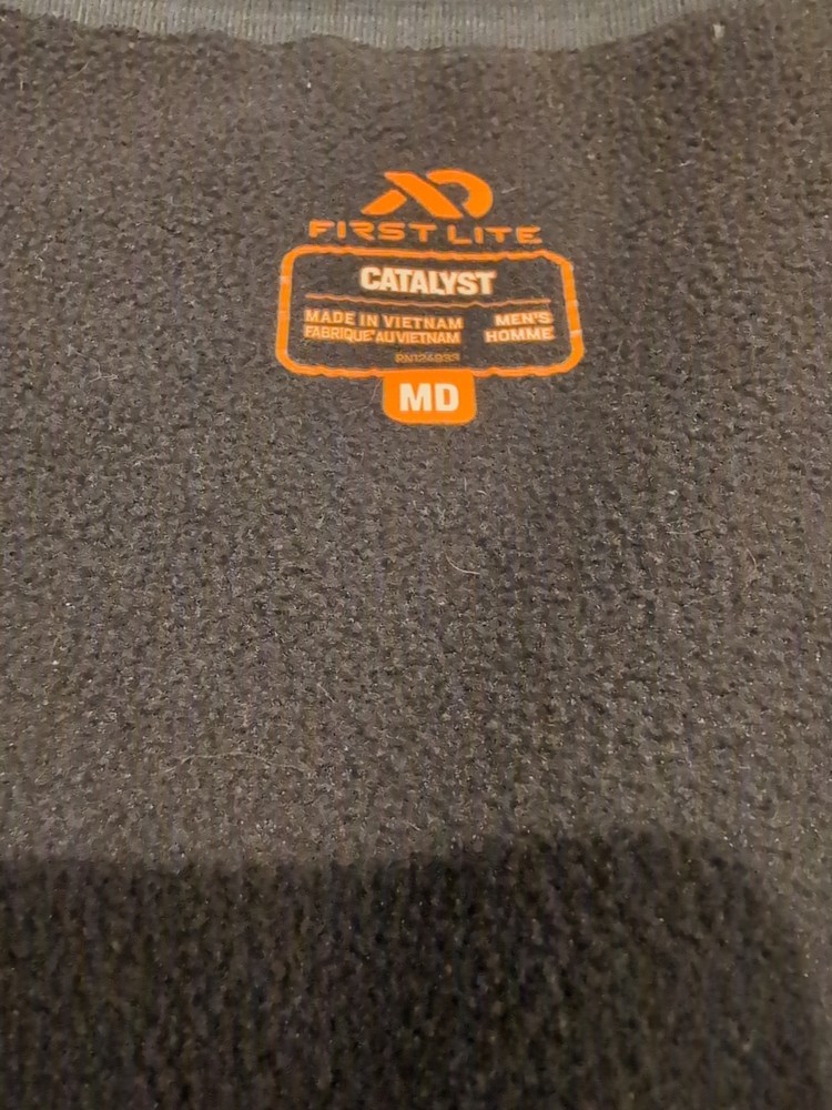 First Lite Catalyst Vest Medium Ash Grey Nice Condition Free Shipping