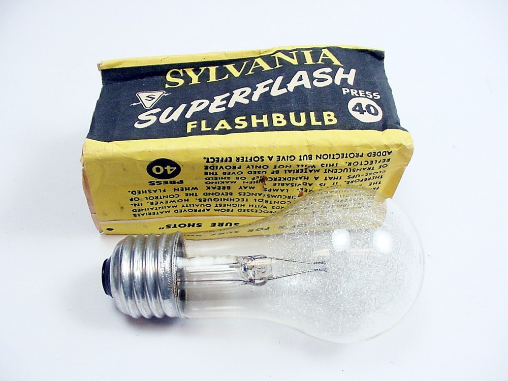 Sylvania Superflash Press 40 Flash bulb | $13.75 |