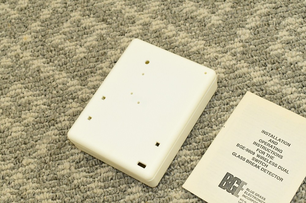 Glass Break Detector Wireless Dual Switch BGE-9809 Blue Grass Electronics