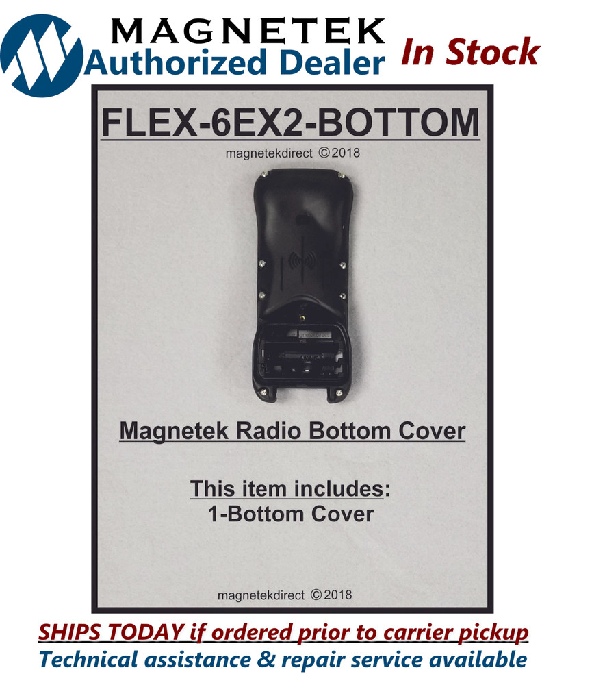 Magnetek FLEX-6EX2-BOTTOM back cover case - radio remote control transmitter