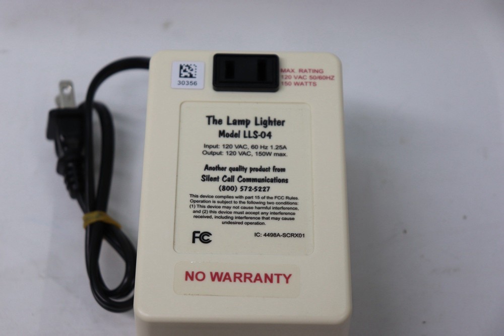 Silent LLS-04 Call Communications Lamplighter Receiver