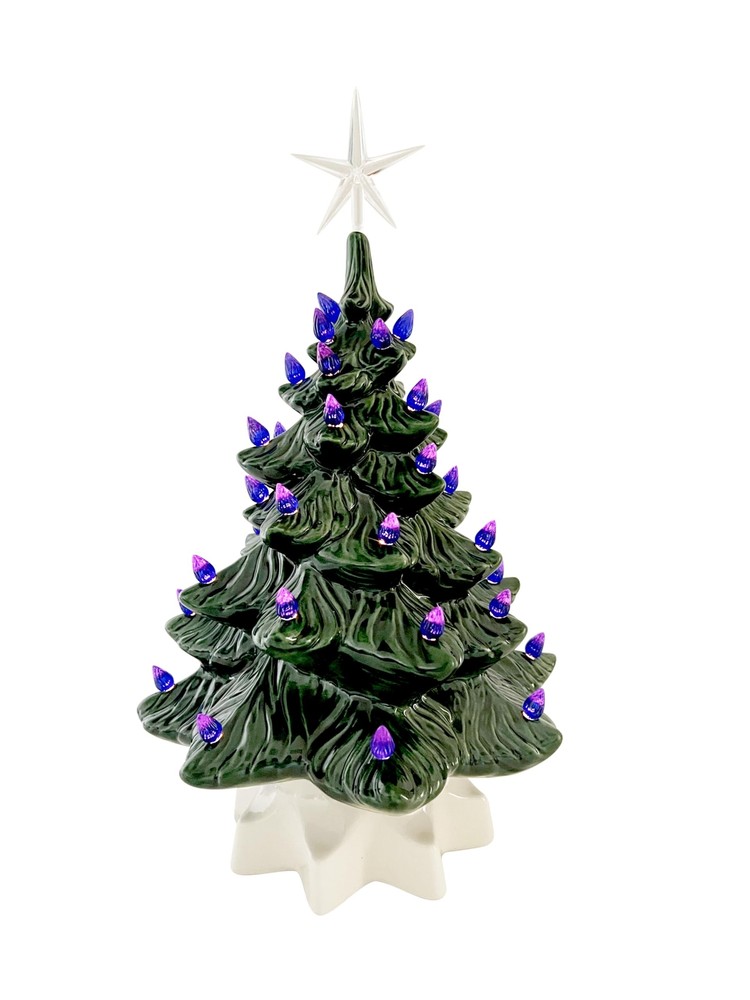 ® Medium Twist-Ceramic Christmas Tree Lights - Blue 144 Pcs