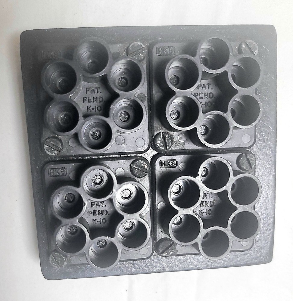 6 Shot Speadloader Block with Five Blocks