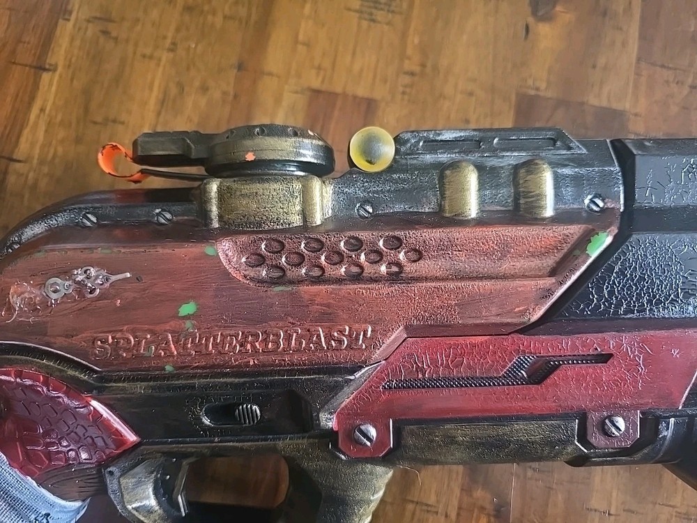 Nerf Super Soaker Zombie Strike Splatterblast Blaster CUSTOMIZED cos Play