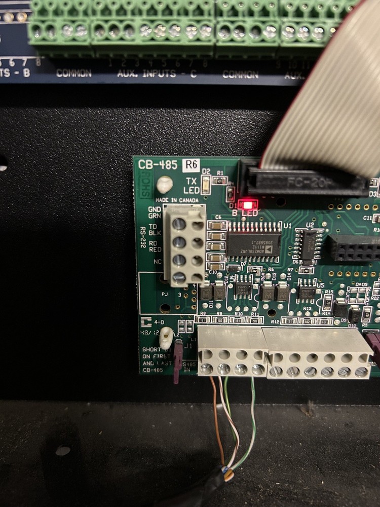 Keyscan Access Control CB-485 R6 with Ribbon Cable