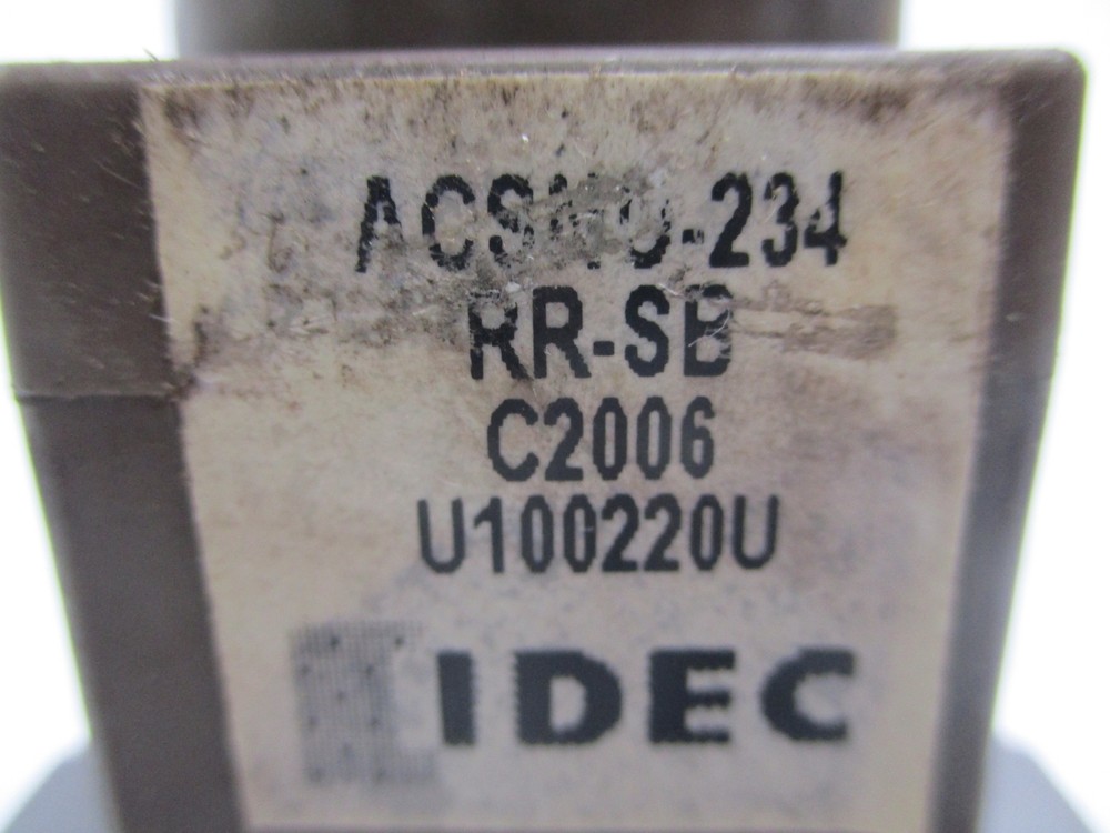 IDEC ACSNO-234 SELECTOR SWITCH NSNP