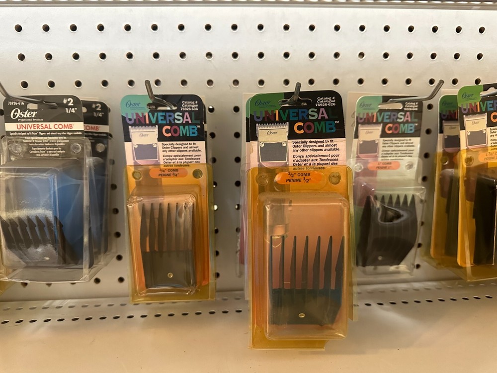Oster Universal Comb Sizes  #2, #4,  #6,  #8, #10 For Oster Clipper