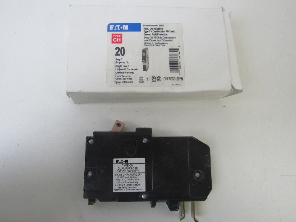 Eaton CHFAFGF120PN Miniature Circuit Breakers (MCBs)