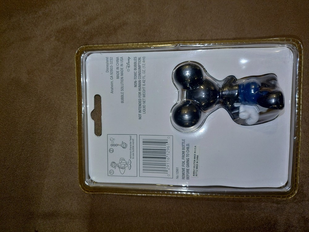 Disney Paradise Pier Mickey Mouse Bubble Maker NIB