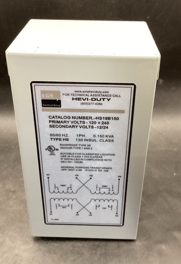 Danfoss Transformer 55-168 120/240V