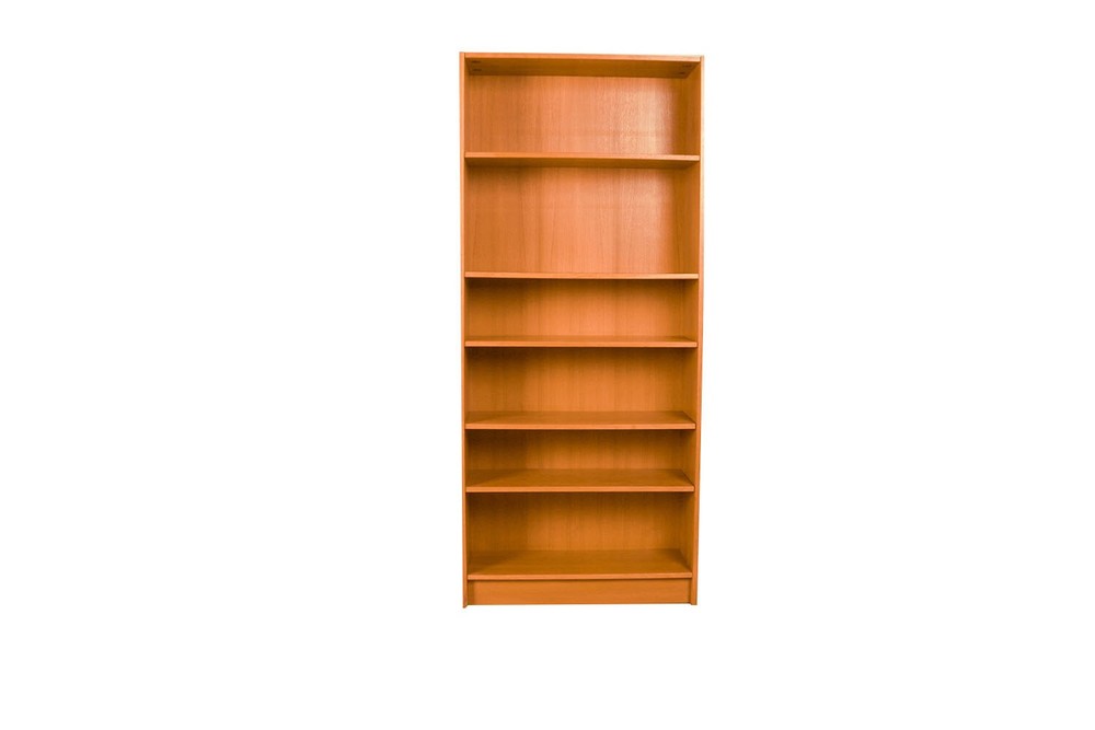 Danish Modern Teak Tall Bookcase