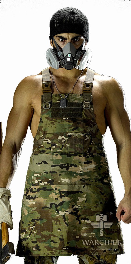 Tactical Unisex Camo Apron