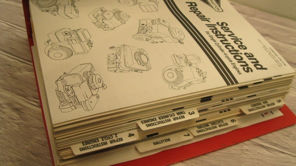Briggs & Stratton Service and Parts Manual