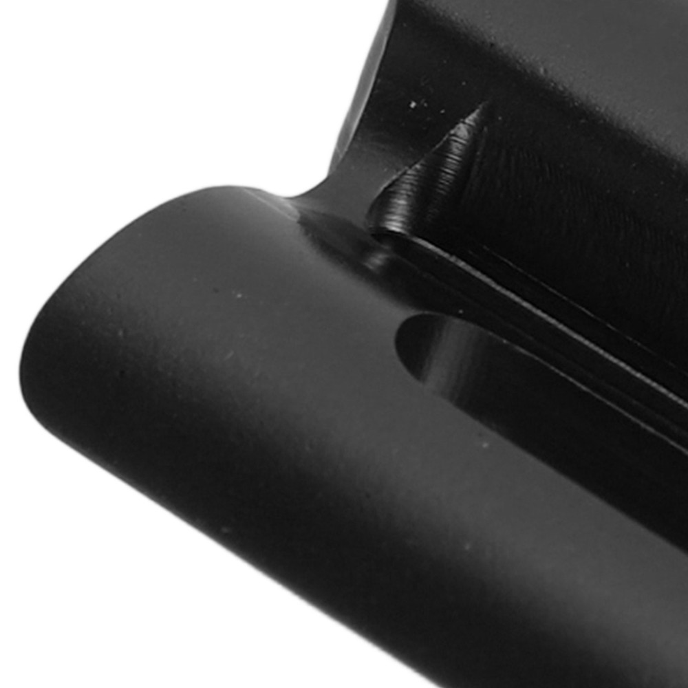 Black Front Derailleur Hanger Aluminium CNC Processing Anodic Oxid