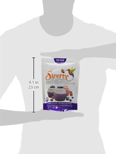 Swerve The Ultimate Sugar Replacement - Icing Sugar, 340g/12 oz. {Imported fr...