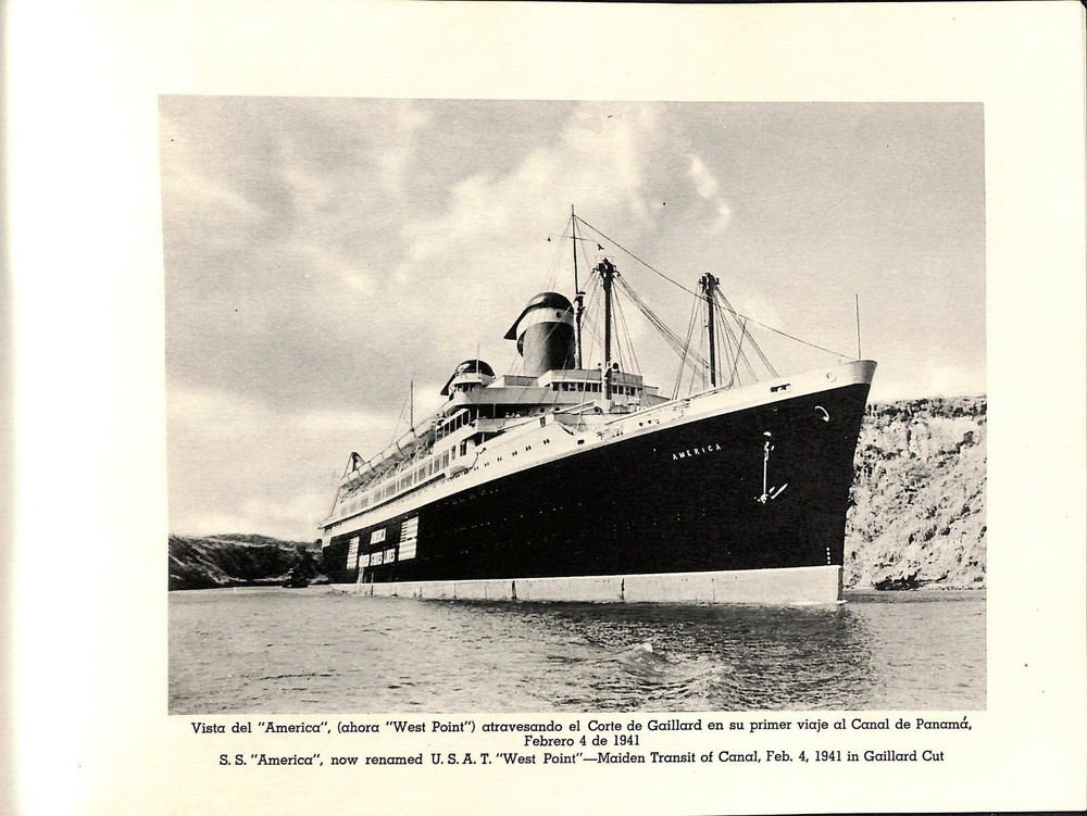 c1941 Panama Canal Souvenir Book Curt Teich CPB2