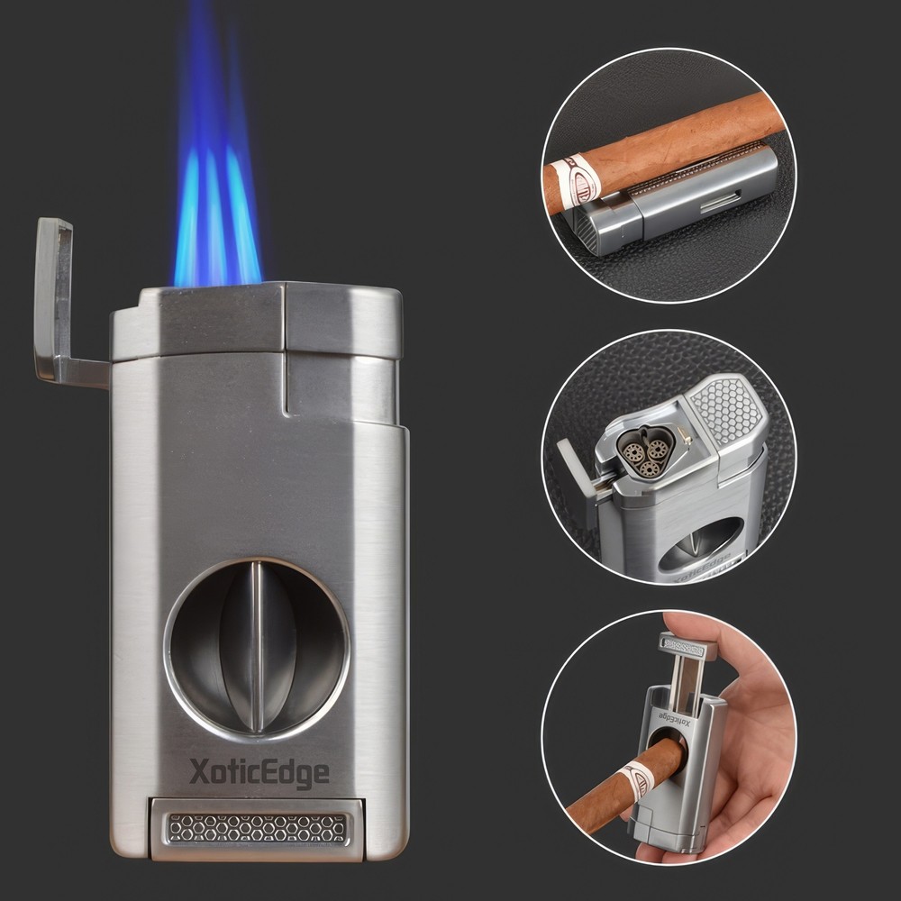 Prestige Import Group Lumina Torch w/ V-Cut (Silver)