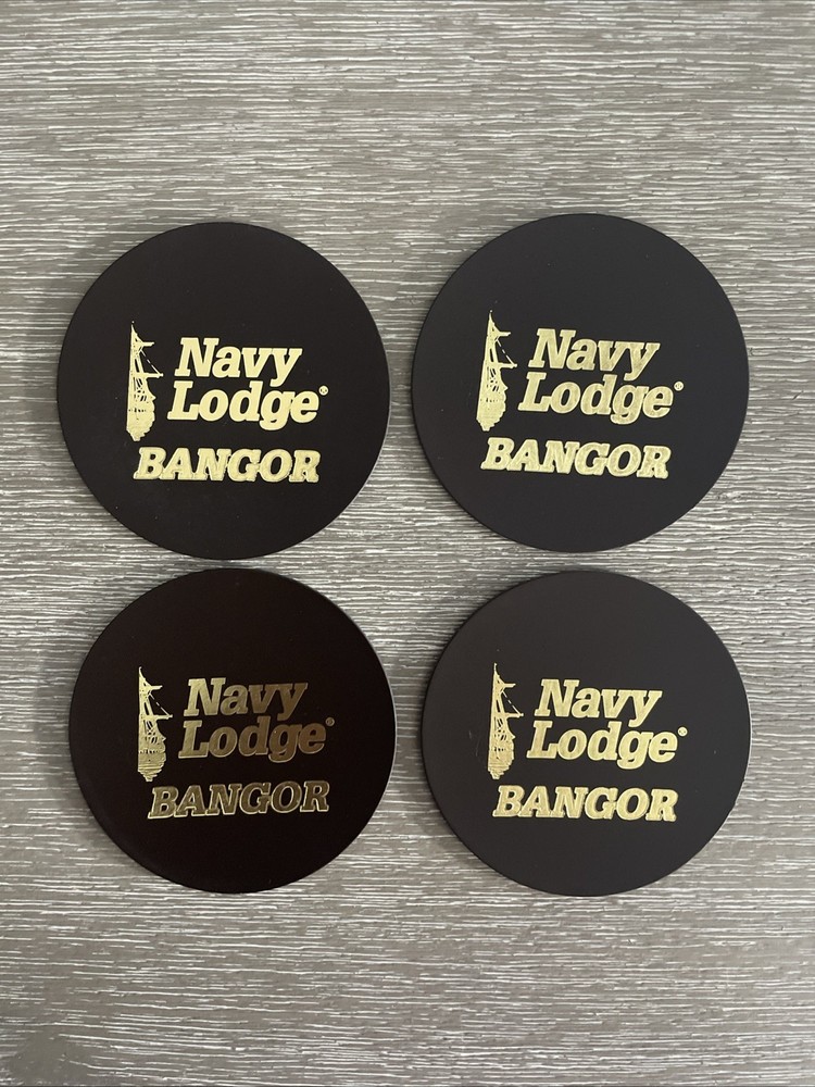 (4) NAVY LODGE BANGOR COASTERS