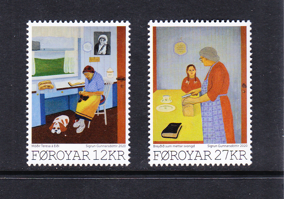FAROE ISLANDS year 2020 Mi.nr. 974-75 MNH c.v. €12.00/$13.20