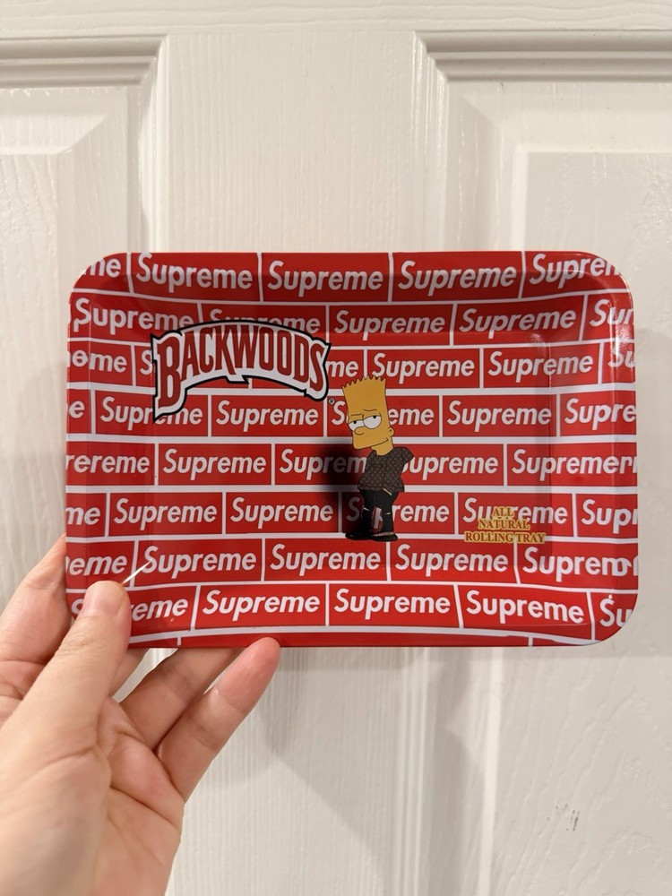 Backwoods Supreme Bart Simpson Metal Rolling Tray